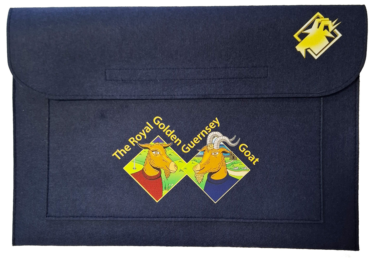 Royal Golden Guernsey Goat Laptop Slipcase